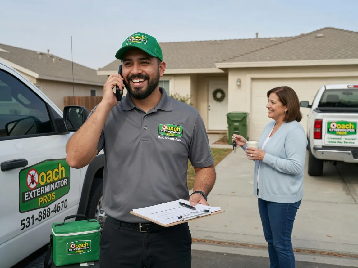 Pest Control Roach Exterminator Ashville, OH FAQs